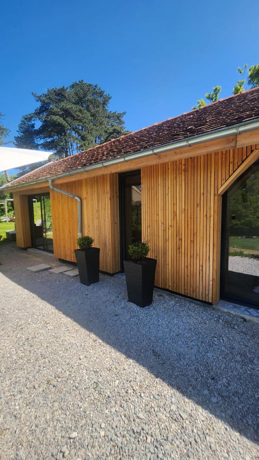 Villeneuve-sous-Pymont Lodge Du Chateau De Feschaux מראה חיצוני תמונה