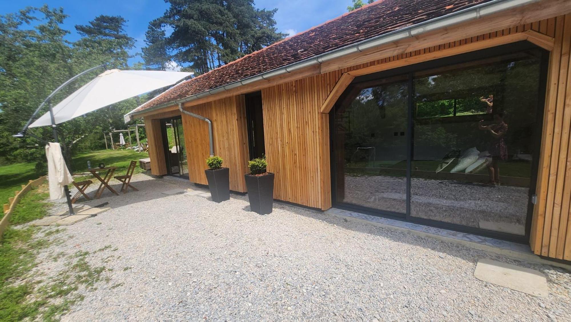 Villeneuve-sous-Pymont Lodge Du Chateau De Feschaux מראה חיצוני תמונה